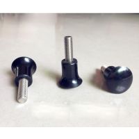 High Quality M5 M6 Plastic Mushroom Head Hand Knob Screw Hand Tighten Screws 2PCS Nails Screws  Fasteners