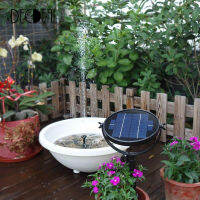 Decdeal 9V 3Wแผงโซล่าSolar Poweredน้ำพุSubmersible Brushlessชุดปั๊มน้ำสำหรับBird Bathบ่อดึง190L/H 170ซม.Lift