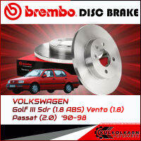 จานเบรก    VW Golf III 5dr (1.8 ABS) Vento (1.8) Passat (2.0) ปี 90-98 (08 5149 14)(08 5005 10)(08 5005 14)