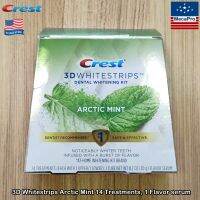 Crest® 3D Whitestrips™ Dental Whitening Kit 14 Treatments, 1 Flavor serum 20g เครสต์ ชุดฟอกสีฟัน