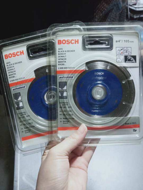 BO SCH Diamond cutting disc for tiles 4 inches , diamond cutting disc
