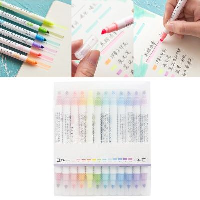 Bible Gel Highlighter study kit Double-headed Highlighter Pens Highlighters