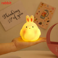 ambo  Creative cartoon night light rabbit decoration bedroom bedside lamp table lamp