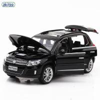 【Best-Selling】 Mamas &amp; Babies Akitoo Volkswagen รุ่นรถโลหะผสมโมเดลรถจำลองดึงกลับ #2437