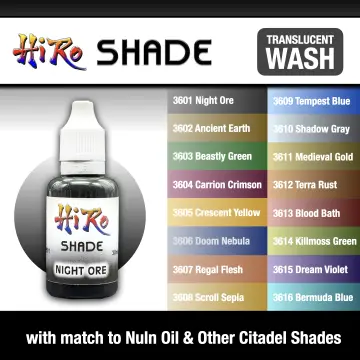 Shop Hiro Paints Nuln Oil with great discounts and prices online