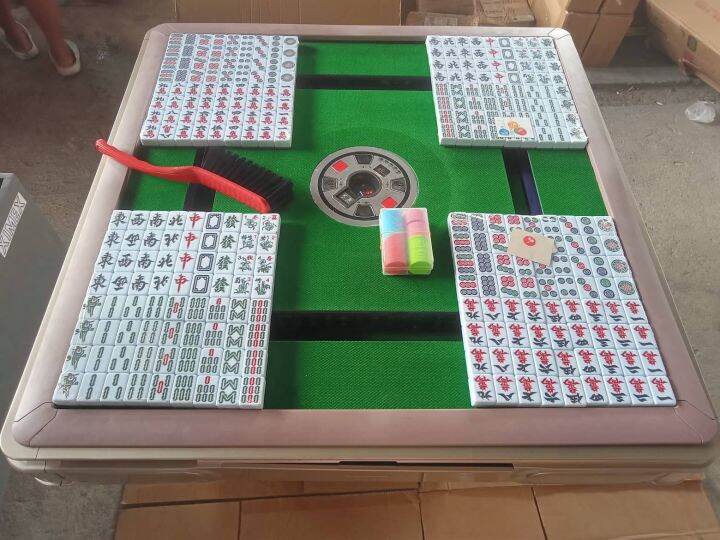 BRAND NEW AUTOMATIC MAHJONG TABLE COMPLETE SET Lazada PH