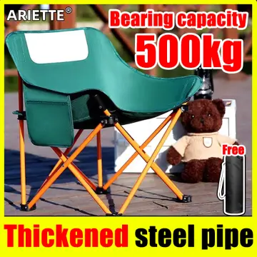 Bearing 120KG Outdoor foldable chair camping Portable fishing