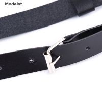 Modelat y Women Men Leather Waist Garter Belt For Stockings Bow Handmade Punk Gothic TH