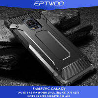 EPTWOO สำหรับ SAMSUNG GALAXY NOTE 3 4 5 9 เคสโทรศัพท์เข้ารูปพอดี Hybrid สองชั้นแข็งเกราะกันน้ำเคสหลังกันกระแทก JG-01