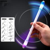 1pcs Novelty Spinning Pen With Glow Rotating Gaming Ballpoint Pen For Kids Students Gift Toy School Supplies Cute Stationery Pens