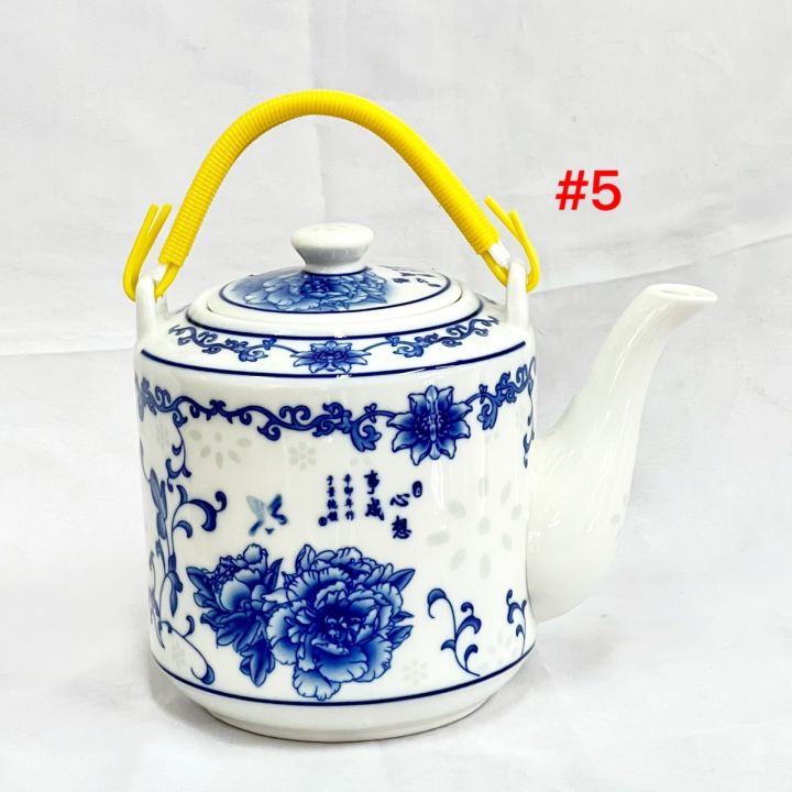 กา-กาน้ำชา-กาชงน้ำชา-กาน้ำชากระเบื้อง-กาน้ำชาเชรามิค-ใช่ชงดื่ม-ถวายพระ-ชงถวายเจ้าที่-พร้อมส่ง