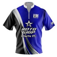 2023 NEW   Roto Grip DS Bowling POLO POLO shirt - Design 2151-RG 3D Polo POLO shirt  (Contact online for free design of more styles: patterns, names, logos, etc.)