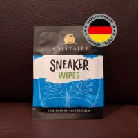 SOLITAIRE Sneaker Wipes โซลิแทร์ ผ้าเปียกพกพา ทำความสะอาดรองเท้าผ้าใบ (1แผ่น/ซอง)