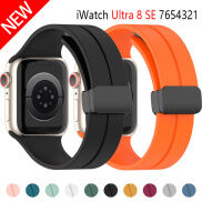 Dây Đeo Nam Châm Cho Apple Watch Dây Đeo Siêu 44Mm 45Mm 49Mm 40Mm 41Mm