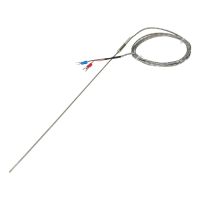 Limited Time Discounts FTARP08 K Type 2M Metal Screening Cable 300Mm 2520 Stainless Steel Flexible Probe Thermocouple Temperature Sensor 900 Degree