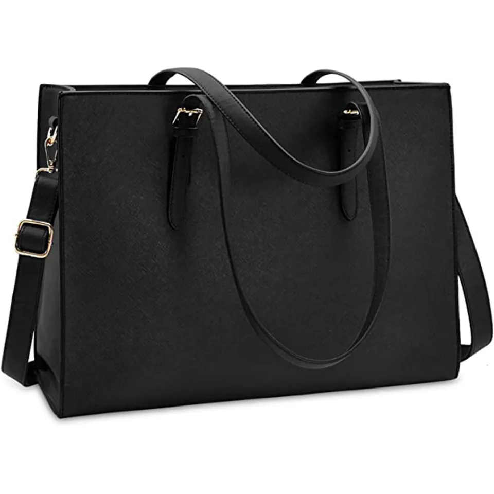 tomtoc 16 Inch Lady Laptop / Tote Bag / Women Bag / Ladies Bag - Black