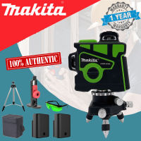 MAKITA เลเซอร์ระดับ แถม แว่นตา + กล่อง 12 Lines Green Laser Level แถม แว่นตา + กล่อง เครื่องวัดระดับเลเซอร์ เลเซอร์ 3 มิติ เลเซอร์ระดับ 12 เส้น 360 องศา กล่องกันกระแทกอ เลเซอร์