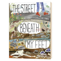 ถนนใต้ฝ่าเท้าของ Street Beneath อาหารของฉันภาษาอังกฤษต้นฉบับพับหนังสือภาพวิทยาศาสตร์ยอดนิยม