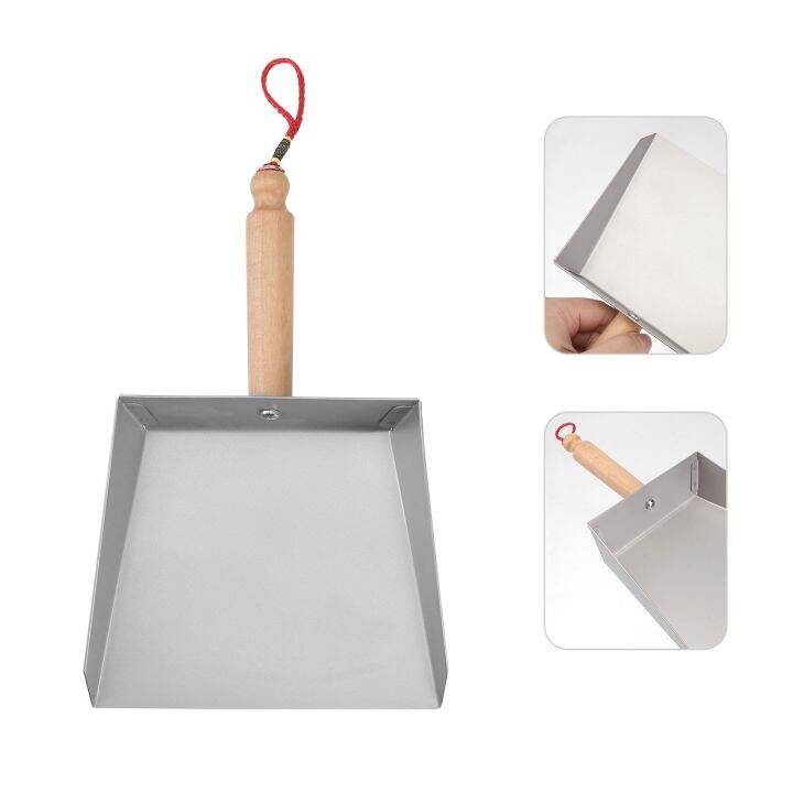 Tabletop Mini Dustpan Aluminum Keyboard Broom Dustpan Stainless Steel