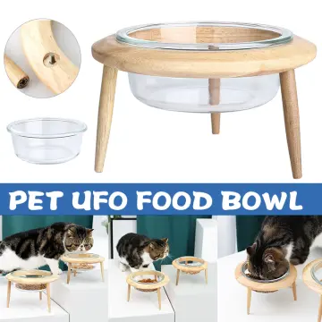 Wooden Adjustable Removable Dog and Cat Bowl Rack Dog Feeder Pet Table  Portable Pet Bowl Stand - China Dog Feeder and Cat Feeder price