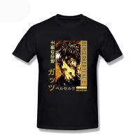 Black Swordsman Berserk Guts Manga Gatsu T Shirt MenS Tshirt Cotton Tops Funny Short Sleeve Round Neck Tees T-Shirt Plus Size S-4XL-5XL-6XL