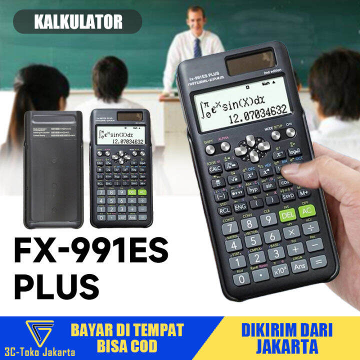 Kalkulator Calculator Casio FX82MS/FX991ES PLUS Portable Scientific
