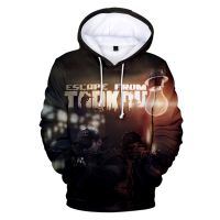 Sudadera con capucha de manga larga para hombre, ropa de calle con estampado 3d de Escape de Tarkov, estilo Harajuku