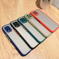 ▧▫ Silicone Cases For Xiaomi Mi 10 Lite 5G Matte Luxury Shockproof Slim Phone Cover For Xiaomi Mi 10Lite Case Protector Candy Color