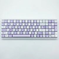 Juego De Teclas PBT Para Teclado Mecánico สวิตช์ MX,115 Teclas, Púrpura, Mariposa, Perfil XDA, Púrpura, Bonito, 87/980/104/108 Teclas