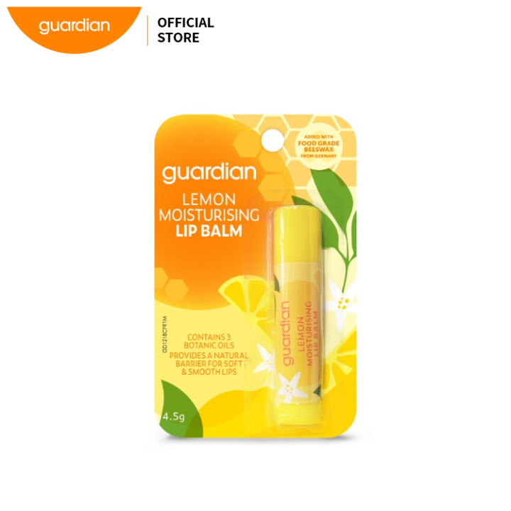 Guardian Honey Moist Lemon Lip Balm 4.5G Lazada