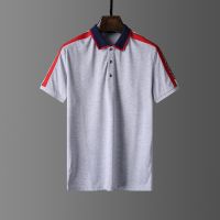 2023 New Fashion  Man Base Stripe Stripe Shirt Arm Colar Polo Closer Over Business Golf Wearing，Size: XS-6XL Contact seller for personalized customization of name and logo