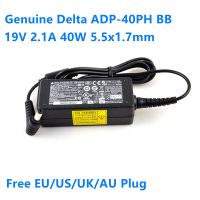 รับประกันสองปีของแท้40วัตต์19โวลต์2.1A ADP 40PH BB AB PA 1400 26 A13 040N3A AC Adapter สำหรับ Acer ASPIRE ONE D255 532H แล็ปท็อปพาวเวอร์ซัพพลายชาร์จ