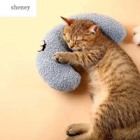 SHENY นอนหลับลึกของเล่นรังสัตว์เลี้ยงอเนกประสงค์สำหรับลูกสุนัขสำหรับแมวหมอนน้อยหมอนสำหรับนอนลูกแมวพนักพิงศีรษะอุปกรณ์สัตว์เลี้ยงหมอนแมว