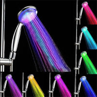 LED 7 Colors Shower Head Water Glow Light Colorful Changing LED Shower Light Shower Head Bathroom Faucet Bathroom Accessories