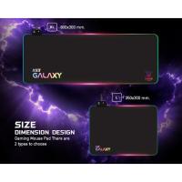 ?สุดพิเศษ แผ่นรองเมาส์เกมมิ่ง  X-SERIES GALAXY GAMING MOUSE PAD รุ่น X93  ไฟRGB (ประกัน 2 ปี) สุดว้าว