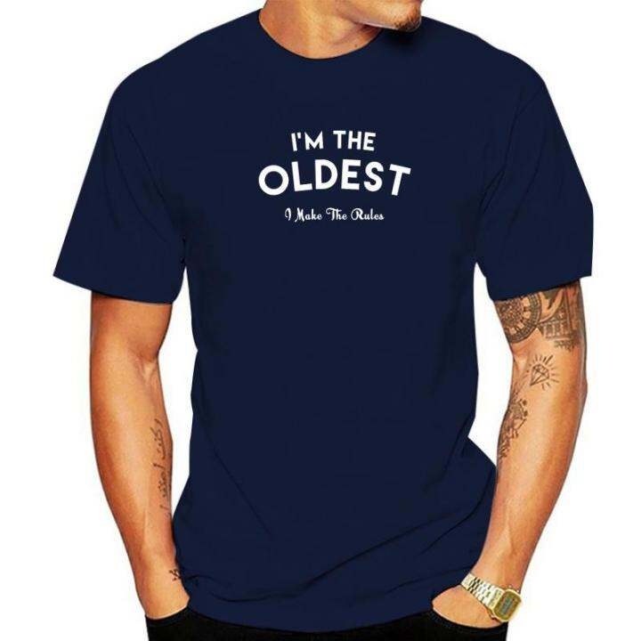 im-the-oldest-child-t-shirt-funny-i-make-the-rules-gift-cotton-adult-top-t-shirts-3d-style-tops-shirt-newest-beach