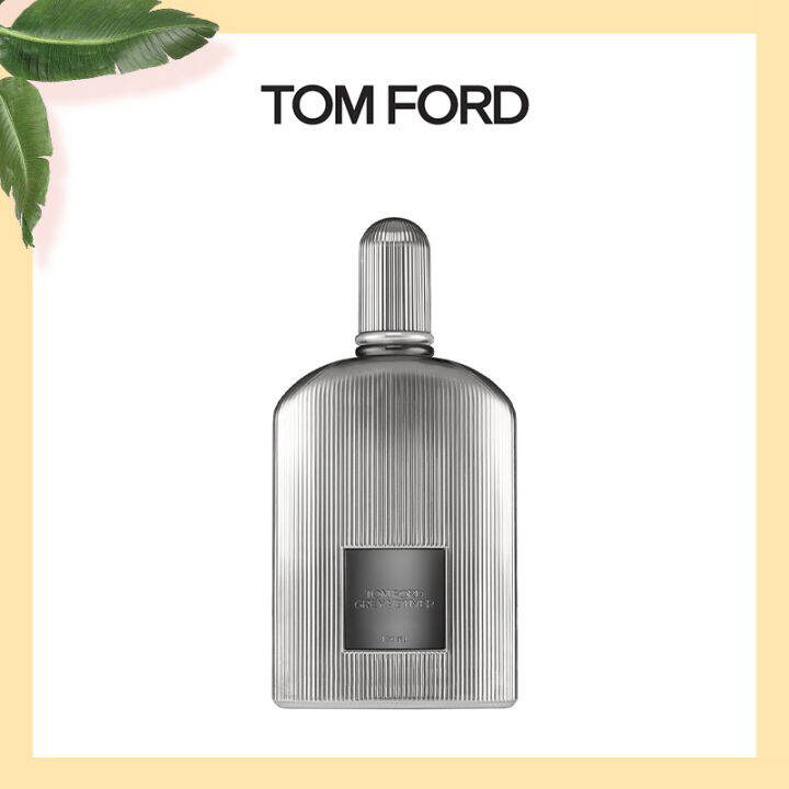 Authentic T F Grey Vetiver Eau De Parfum & Parfum men's perfume 100ml
