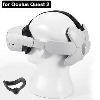 For Oculus Quest 2 Halo Strap VR Headset Strap Adjustable Sponge Pad Pressure-relieving Headband Breathable Head Cushion