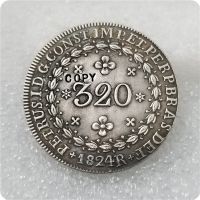 【Hot-Selling】 1824 Brazil Reis COIN