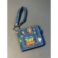 Toy Story Denim Embroidered Flip Card Bag American Retro Style Sweet Hottie Y2k Wallet Card Bag 【OCT】