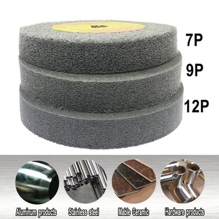 Deburring Wheel Nylon Fiber Buffing Wheels 12inch For Grinder Buffing