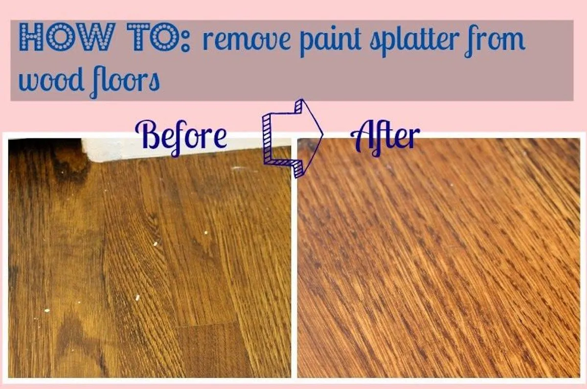 Removing Dried Latex Paint From Wood Floor Floor Roma