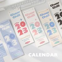 2023 Ins Long Strip Wall Calendar Kawaii Daily Planner Monthly Weekly Schedule Agenda Organizer Wall Classroom Calendar Office