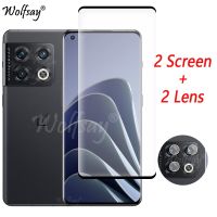 [Electronic film] เต็มฝาครอบกระจกนิรภัยสำหรับ O Neplus 10 Pro ป้องกันหน้าจอสำหรับ O Neplus 10 Pro กล้องแก้วสำหรับ O Neplus 10 Pro แก้ว6.7นิ้ว