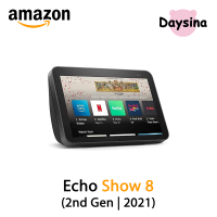 Amazon Echo Show 8 (2nd Gen, 2021 release) | HD smart display with Alexa and 13 MP camera [ ลำโพงอัจฉริยะ พร้อมจอแสดงผลอัจฉริยะระบบสัมผัส ] - Daysina