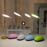 【CC】 Desk Lamp Table Stepless Dimmable Reading Protection Night Battery Powered Book