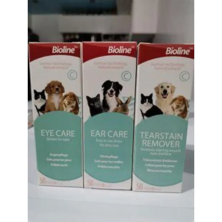 Bioline Eye Care, Ear Care and Tearstain Remover Lazada PH
