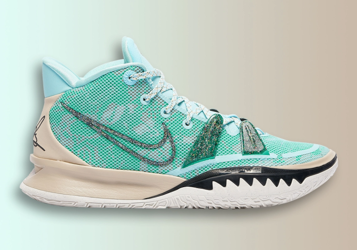 kyrie 7 white mint green