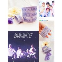 COD DSFERGWETERW Purple Woven Bracelets Saying BTS ARMY Classic Daily Jewelry Accessory Surprise for BTS Fans