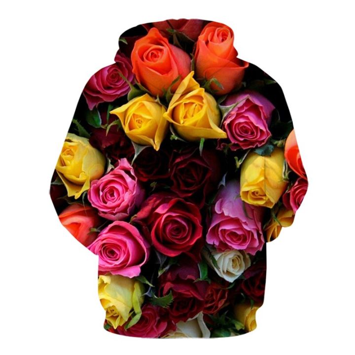 ดอกไม้-rose-tulip-hoodies-3d-พิมพ์ผู้ชาย-hoodie-หลวมสบายๆแขนยาวสวมใส่กลางแจ้งแฟชั่นผู้ชายผู้หญิง-pullover-เสื้อกันหนาว